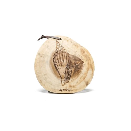 Tabla Para Mesa Redonda Laser Print Natural Finish
