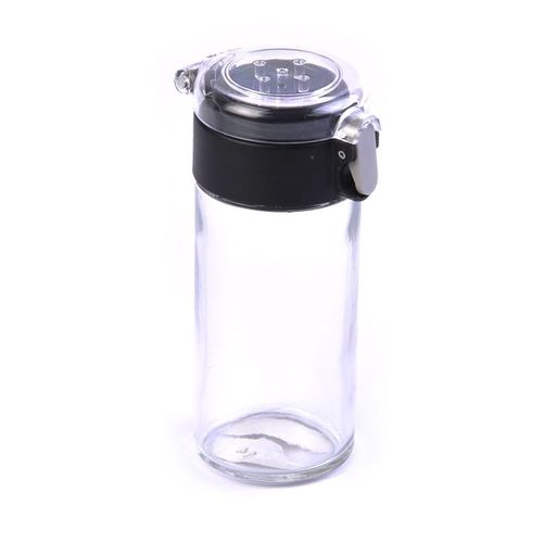 Frasco Especiero Clear/Negro