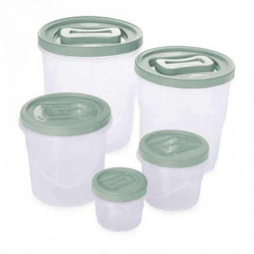 Juego De Potes Para Alimento - 5 Piezas