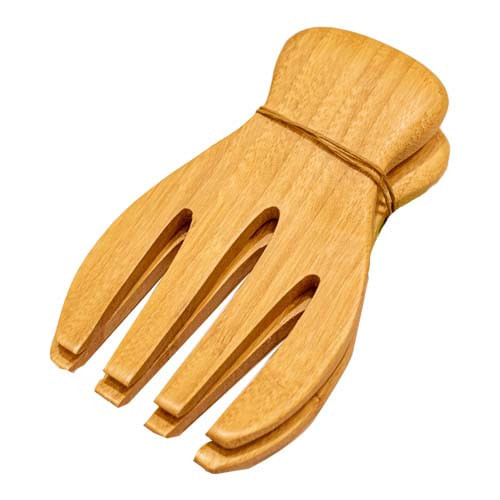 Jgo De Cuchara P/Ensalada Natural Bamboo 2Pz
