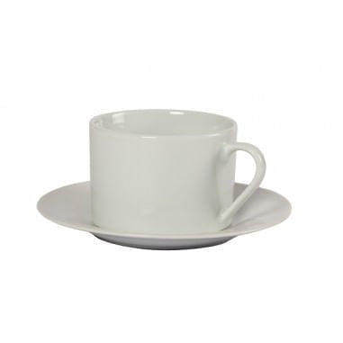 Taza Te C Platillito 220 Ml Bco