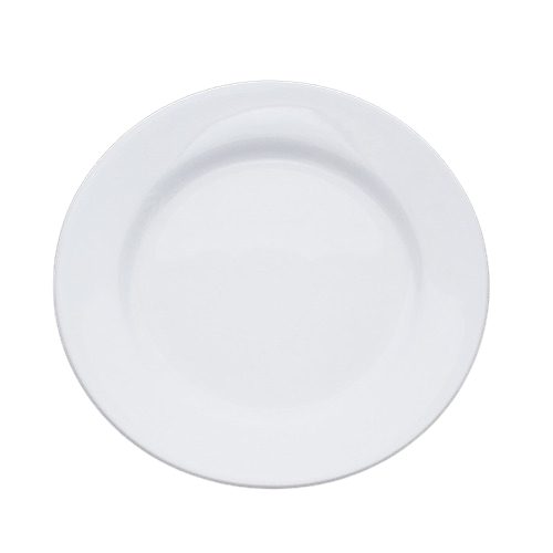 Fuente Redonda 30 4 Cm Porcelana Blanco