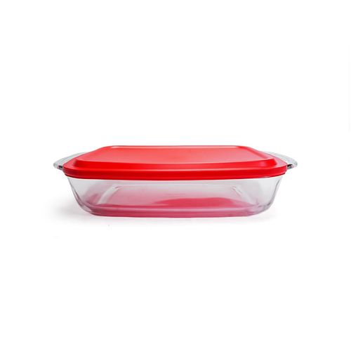 Asadera Rectangular Grande Con Tapa Seletta 3 5 Lts