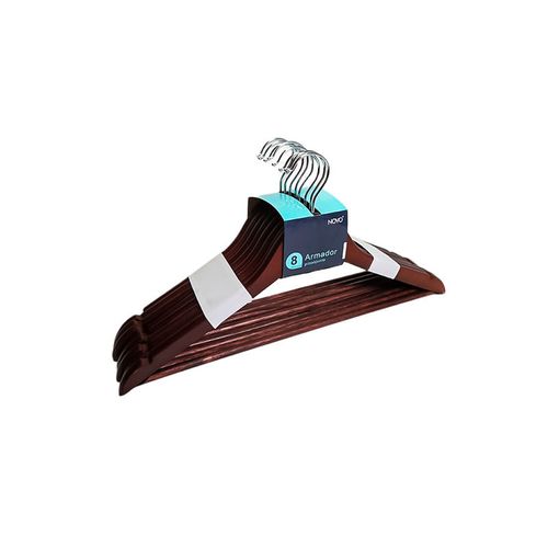 Armadores Color Marron Jgo X8