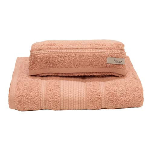 Juego 2Pzs Toalla Felpa Cordone Rosa - 90X150 - 48