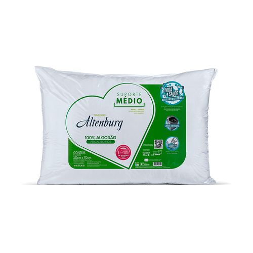 Almohada Soporte Medio 0 50X0 70 Blanco