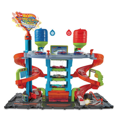 Hot Wheels City Autolavado Mega Torre