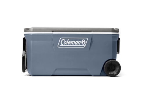 Conservadora 100 Qt Coleman Azul C Ruedas