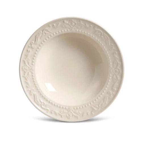 Plato Hondo Acanthus Crudo