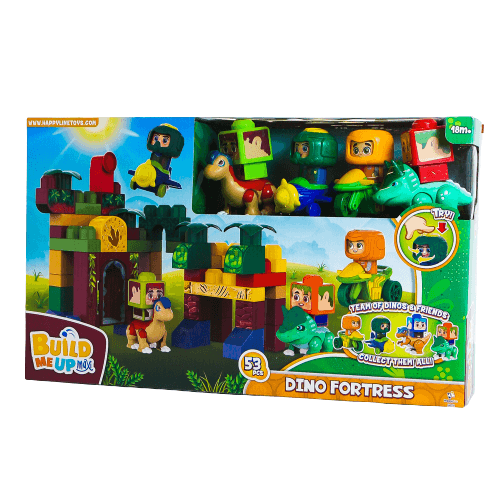 Bloque Dinosaurio Con 53Pcs