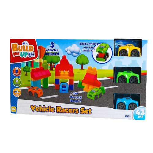Bloques Maxi 3 Autos 40Pcs