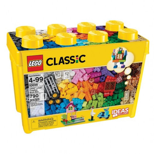 Caja Grande De Ladrillos Creativos Lego