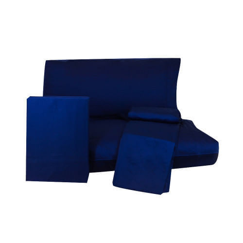 Sabana Jgo Q Basic 300 Pipping Tw Blue