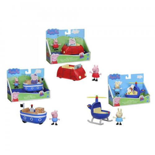 Pequeño Auto Rojo Peppa