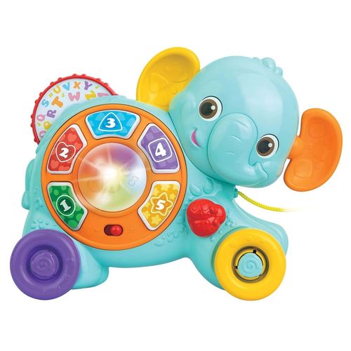 Elefante Empuja Y Se Va