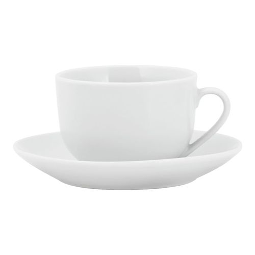 Taza 220Ml Con Plato Coupe Blanco