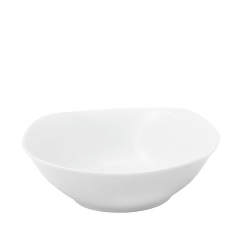 Ensaladera D23Cm Semi Cuadrado Blanco