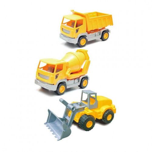 Camiones Construccion En Set Rueda Libre