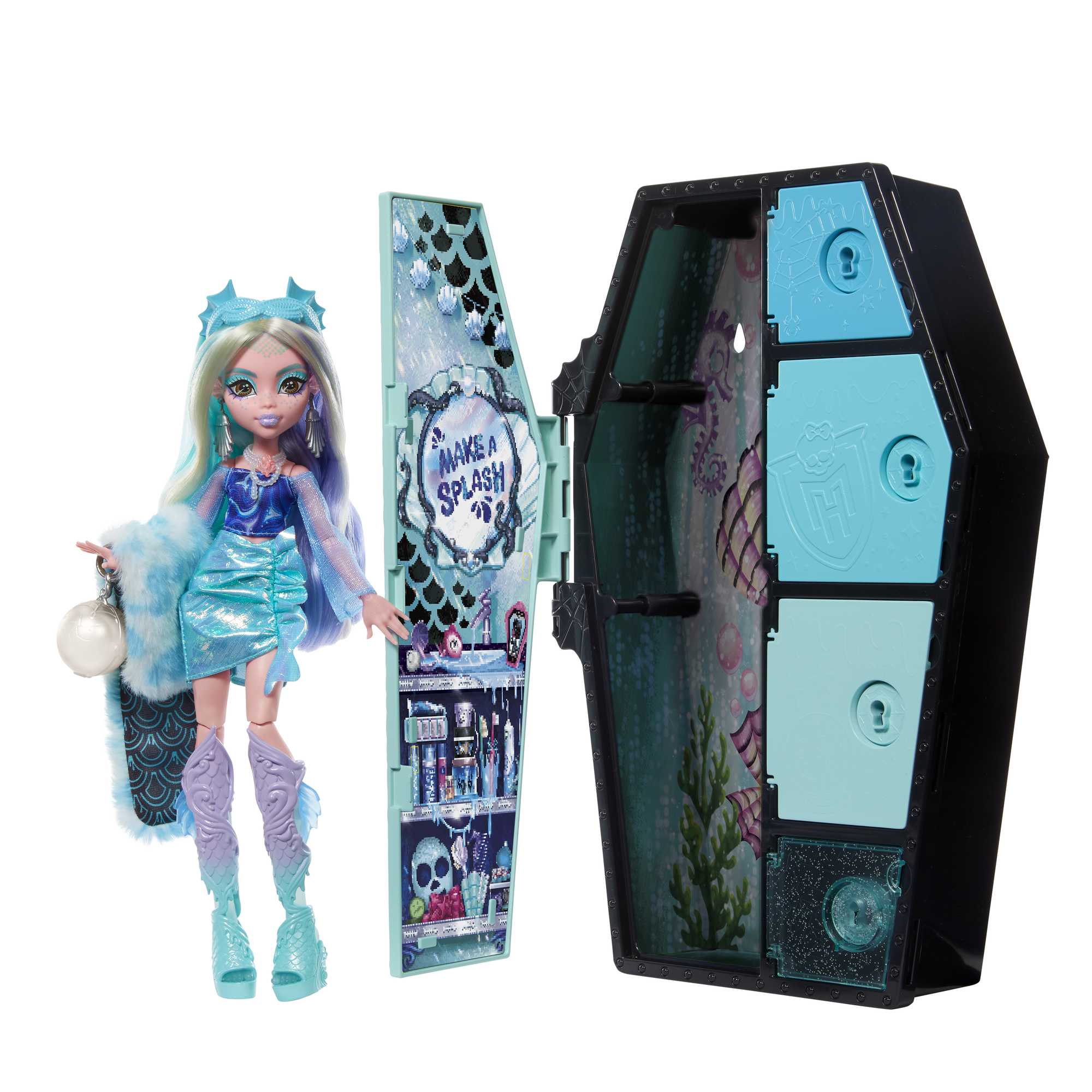 Monster High Skulltimates Destellos De Horror Lagoona - Nueva Americana