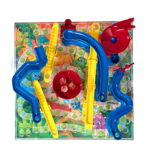 Juegos De Mesa-Escaleras Y Serpientes Dino 3D