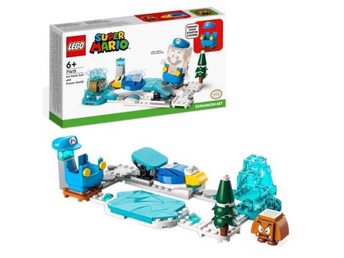 Set De Expansión Traje De Mario De Hielo Y Mundo Helado