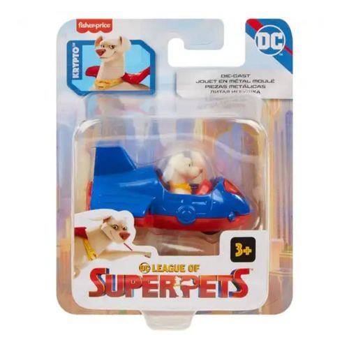 F-P Dc League Of Super Pets Vehículo Básico Sorpresa