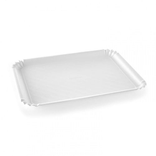 Bandeja 41X31 Cm Blanco 2Pzs Delicia