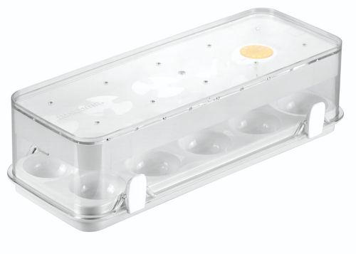 Contenedor Saludable Para El Frigorifico  10 Huevo