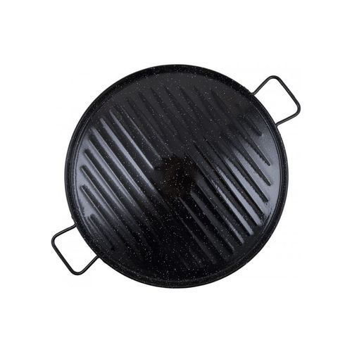 Plancha Asadora redonda de 36Cm Esmaltada