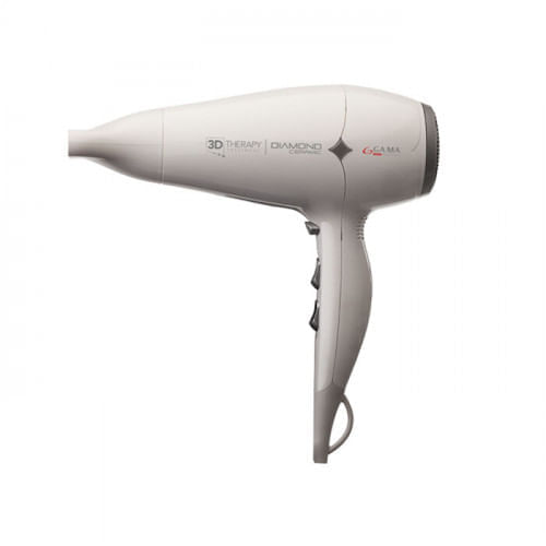 Secador Gamma Diamond Ion 3D Therapy Blanco 220 V
