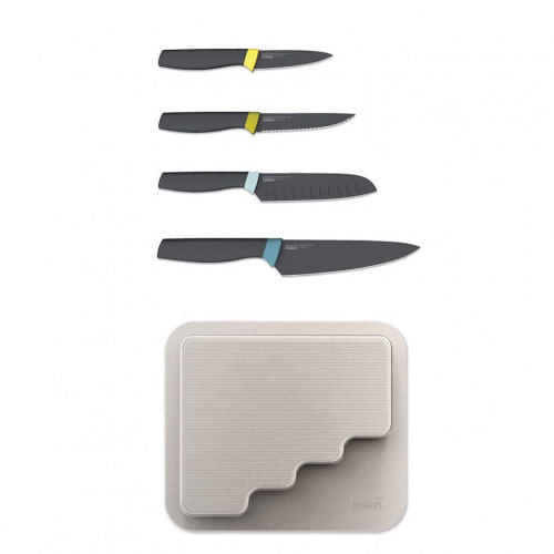 Juego De 4 Cuchillos C Organizador P Puertas Doorstore