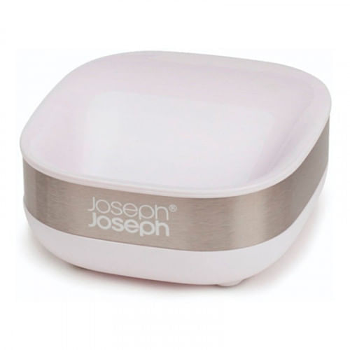 Jabonera Compacta Slim De Acero Inoxidable