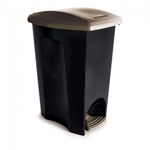 Basurero Con Pedal 3 En 1 Ecoblack 33L