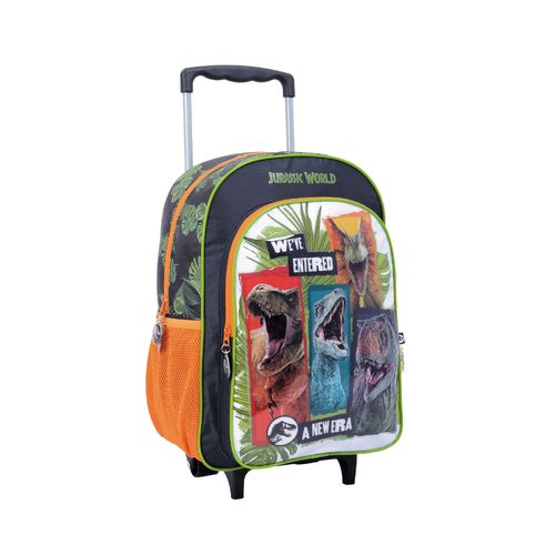 Mochila Con Ruedas Jurassic New Era Line 16"