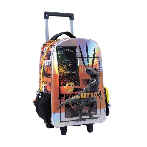 Mochila Con Ruedas Jurassic Evolution Line 17"