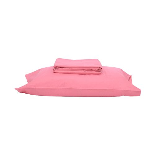 Sabana Jgo F Basico 180  Hilos Pink
