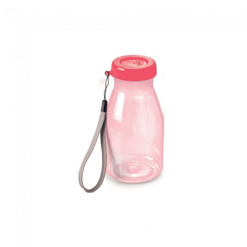 Botella Milk 390Ml Rosa  Azul