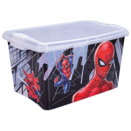 Caja Con Traba 46L Spider-Man