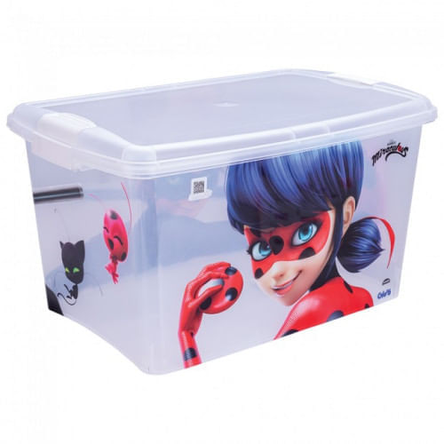 Caja Organizadora Con Traba 46L Miraculous
