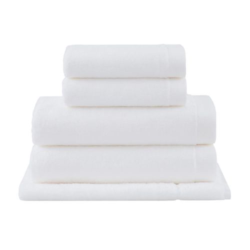 Jgo 5 Pzs Toalla Dual Air 430 Gm2 1011 Blanca