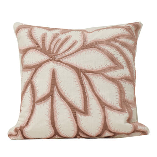 Almohadon Forro 50X50Cm Blush Flor