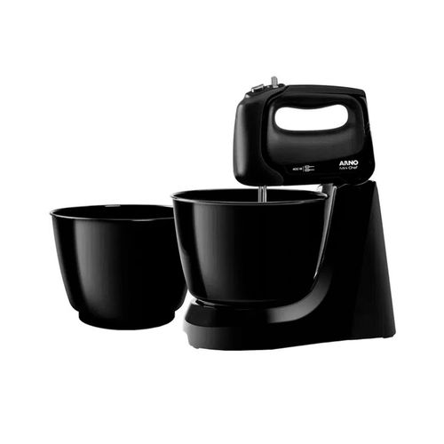 Batidora Mini Chef Arno H11 4V 2 Bowls Negro 220V