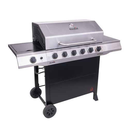 Parrilla A Gas 6 Quemador Performance Negro