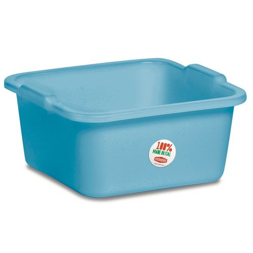 Palangana Cuadrada 34Cm Azul