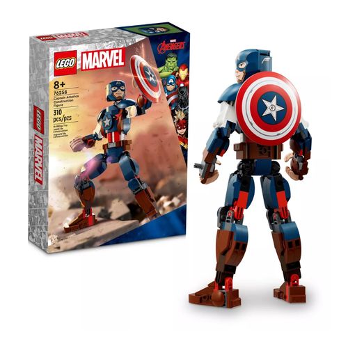 Figura Para Construir Capitán América