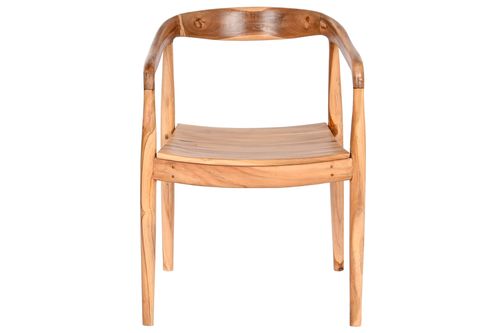 Silla Teca 56X51X78 Marron