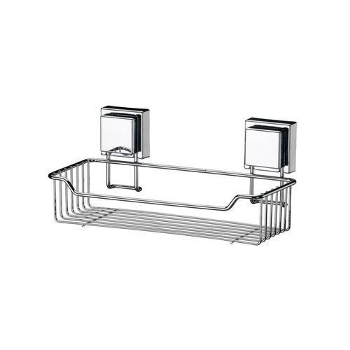 Organizador De Baño Con Ventosas - Acero Inoxidable