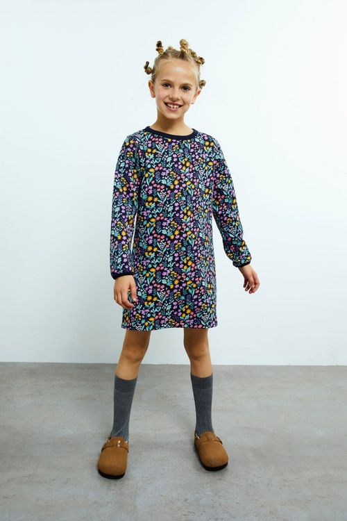 Vestido Terry Aop Florecitas