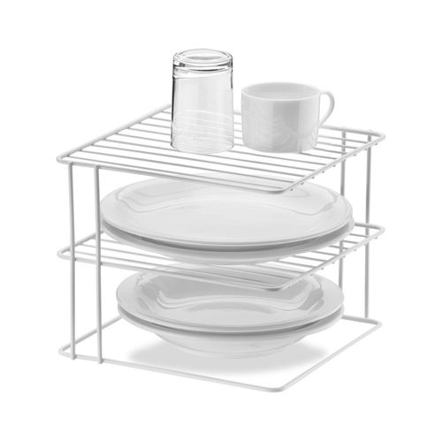 Estante Cuadrado Triple - Blanco
