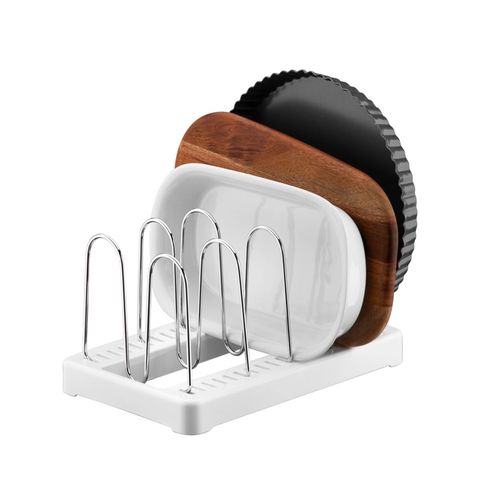 Soporte Para Moldes Y Sartén - Blanco